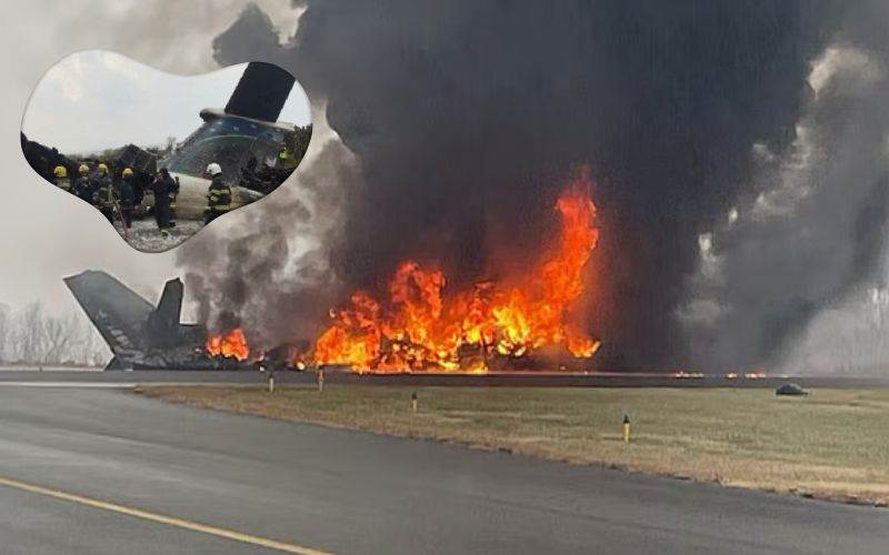 امریکہ: شمالی کیرولینا کے ہوائی اڈے پرچھوٹا طیارہ حادثہ، سات افراد ہلاک 